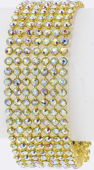 Mesh Crystal Bracelet 7 - iBESTEST.com