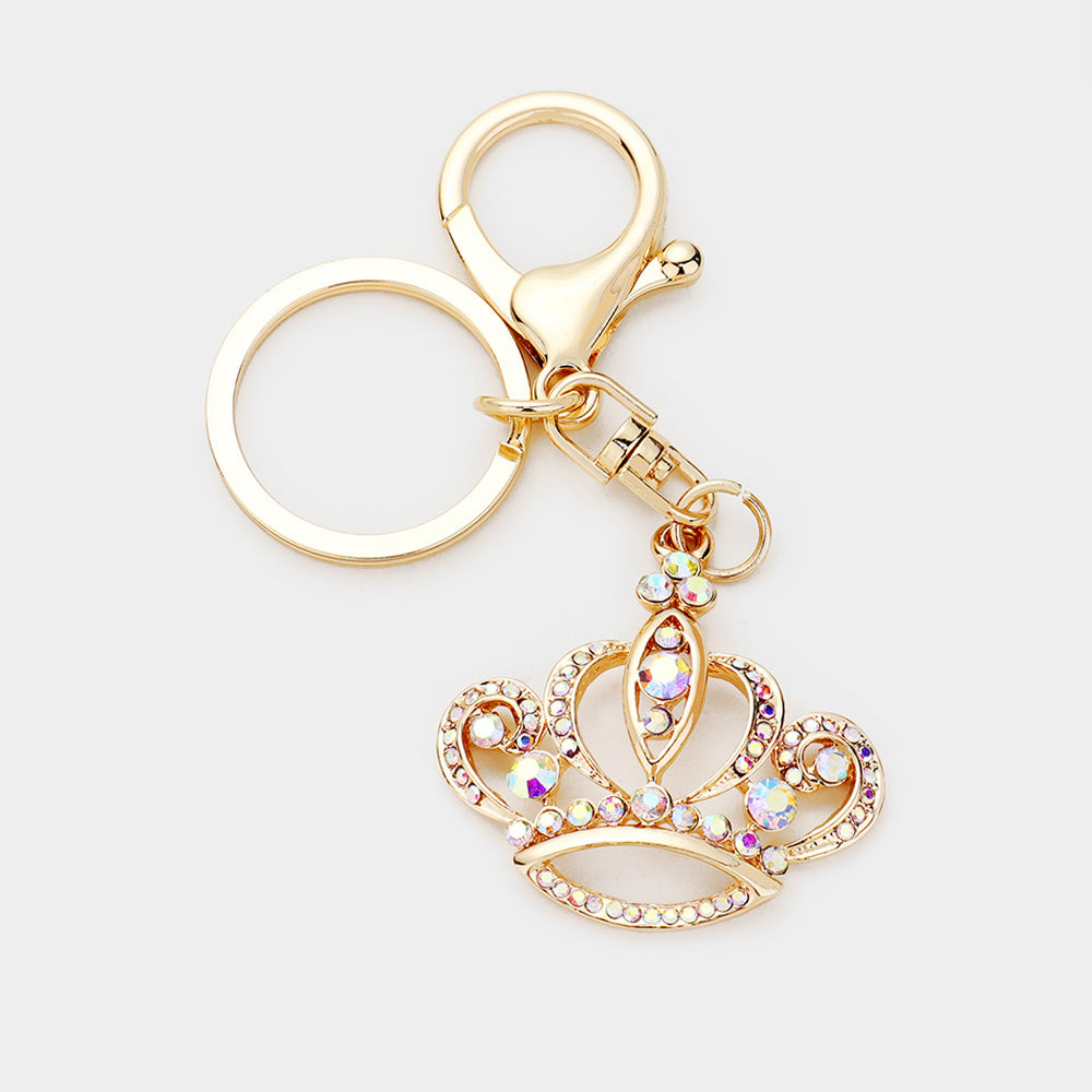 Crown with Crystals Keychain - iBESTEST.com