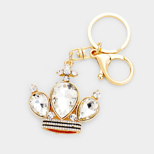 Crystal Crown Keychain - iBESTEST.com