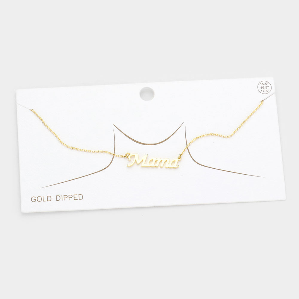 Mama Dainty Necklace - iBESTEST.com