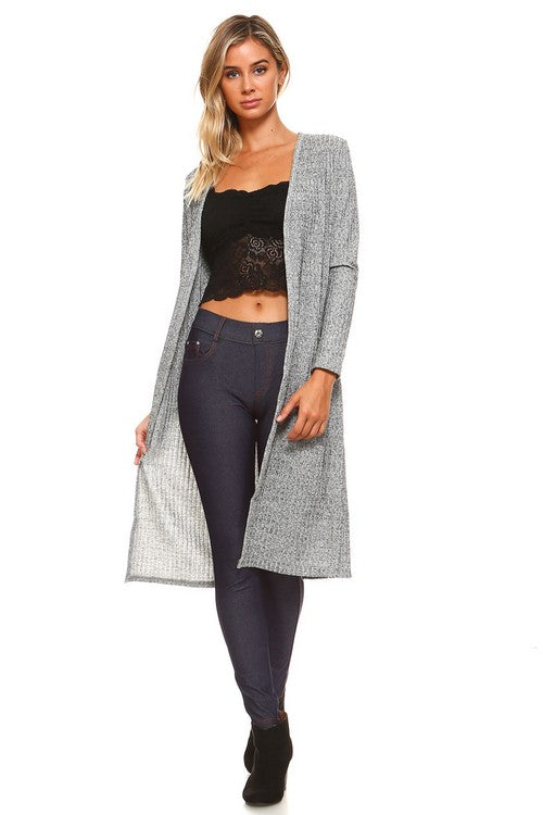 Long Sleeve Shimmer Cardigan (New)
