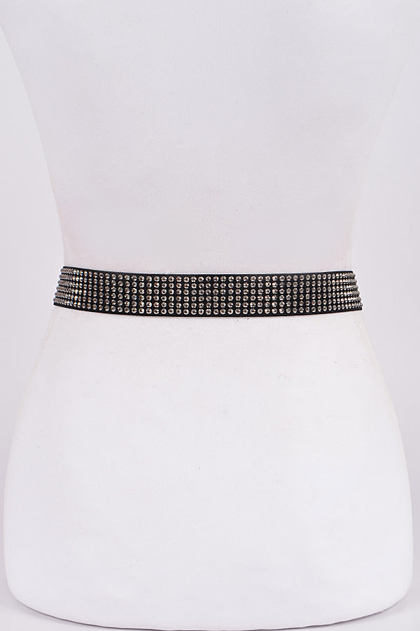 Hematite Bling Belt