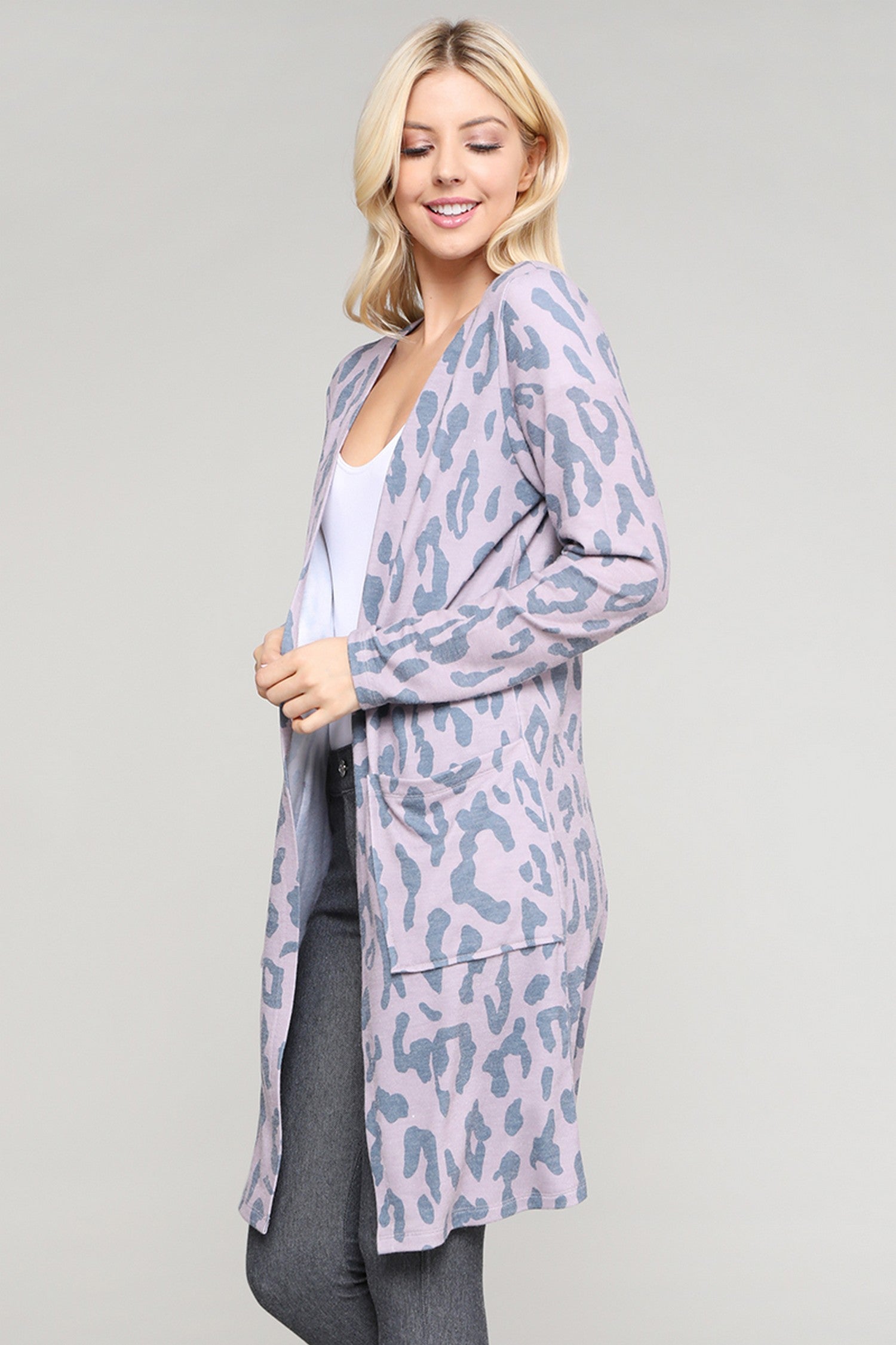 Wild Mauve Cardigan (New)