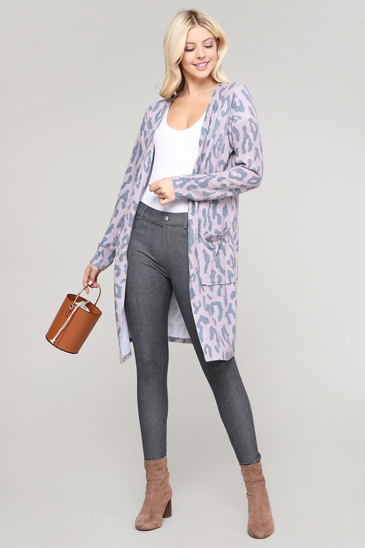 Wild Mauve Cardigan (New)