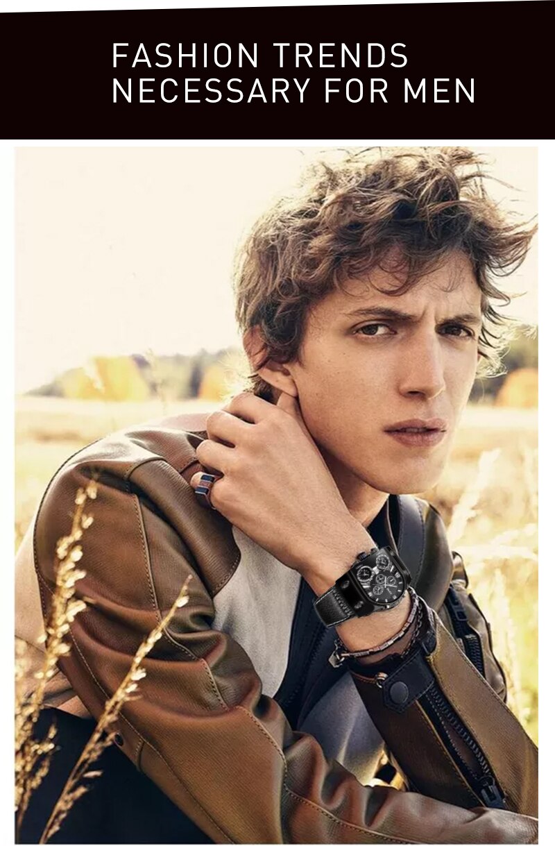 Men's 3X Time Zone Watch - iBESTEST.com