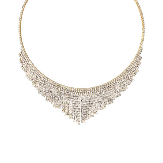 Evening Fringe Necklace - iBESTEST.com