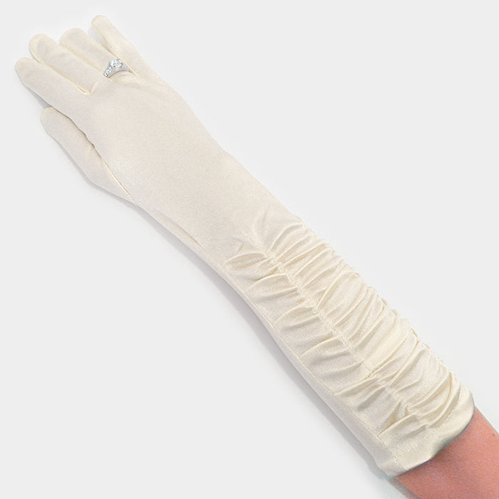 Long Ruffle Gloves - iBESTEST.com