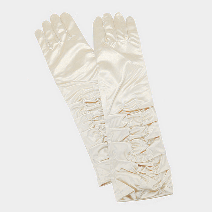 Long Ruffle Gloves - iBESTEST.com