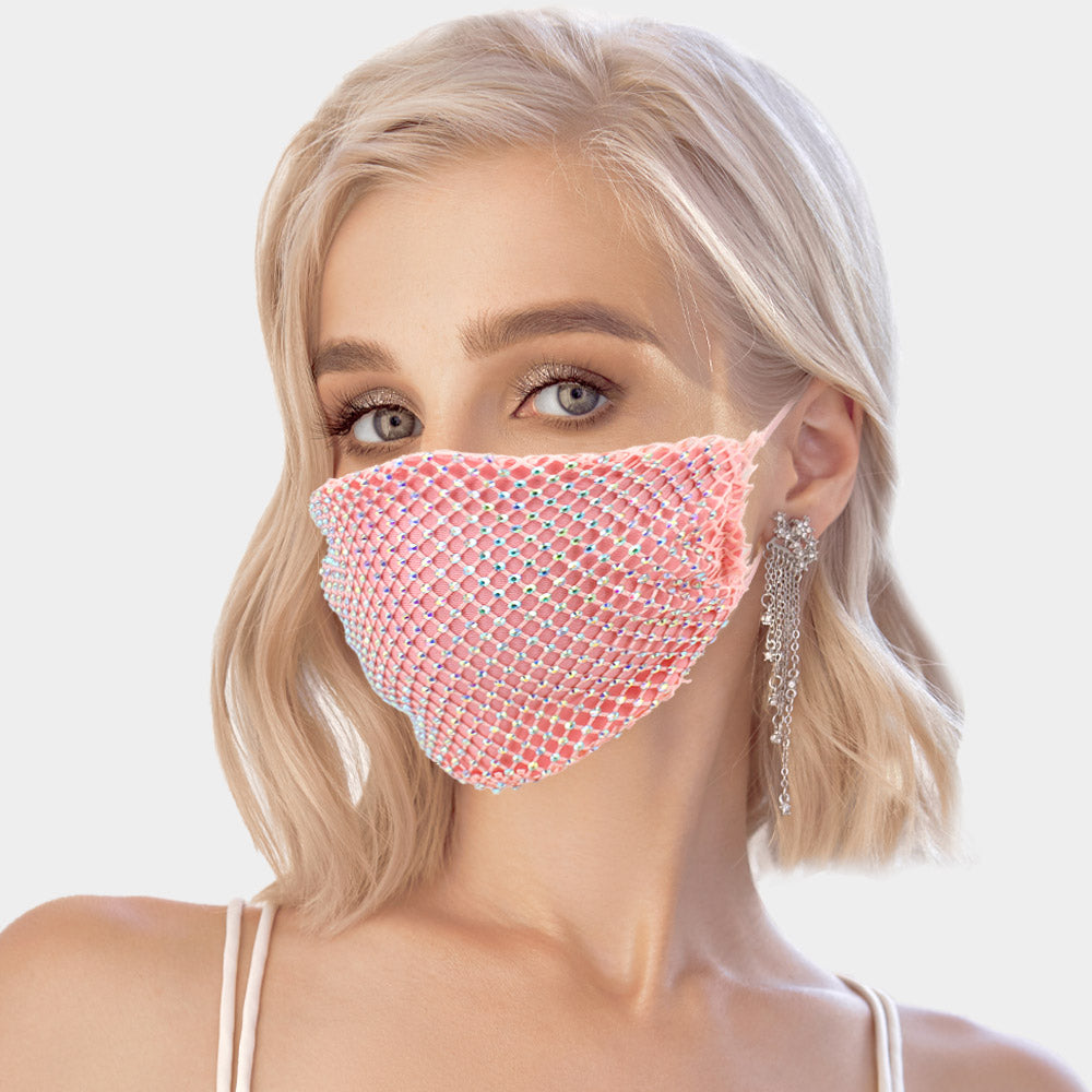 Jewelz & Nets Mask - iBESTEST.com