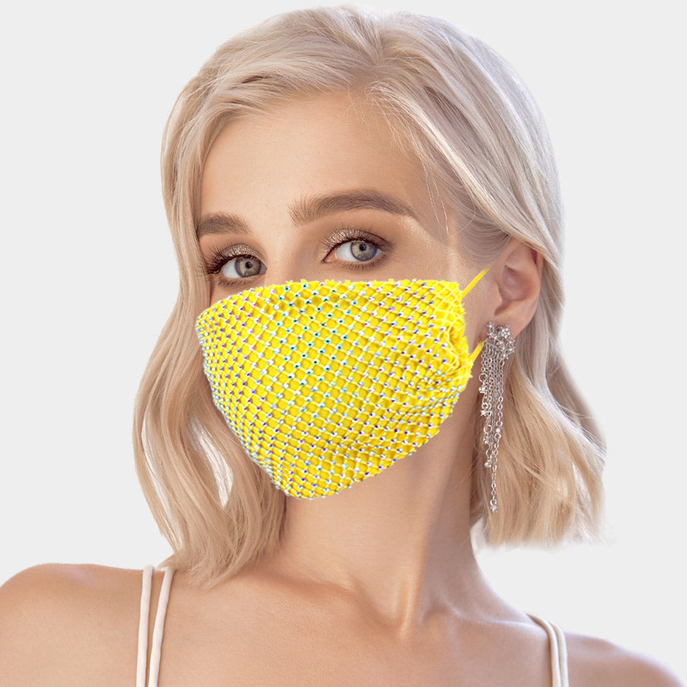 Jewelz & Nets Mask - iBESTEST.com