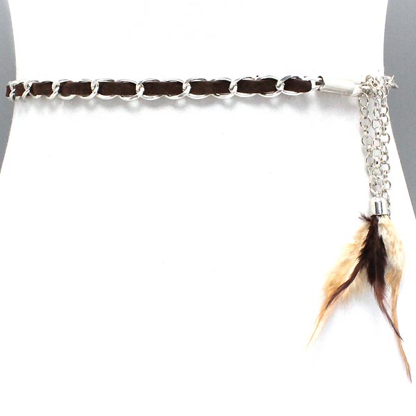 Feather Accent Belt (New) - iBESTEST.com