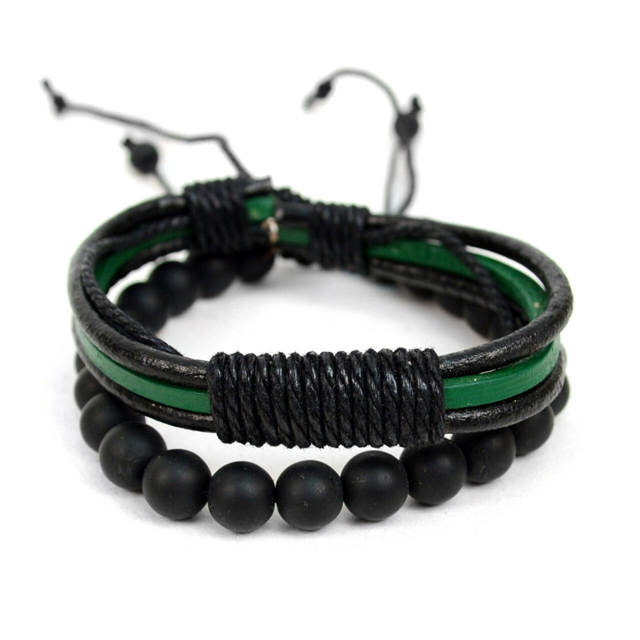 Mens Green Bracelet - iBESTEST.com