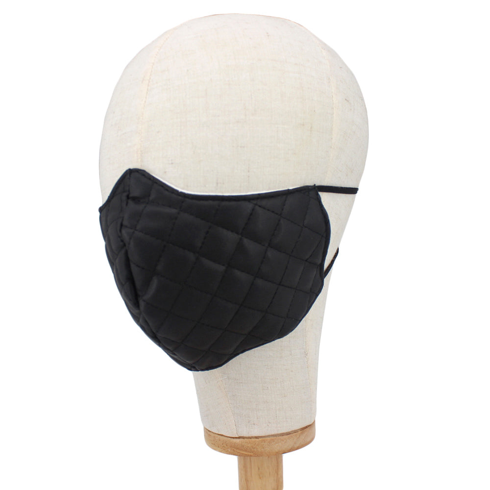 Leather Quilted Mask - iBESTEST.com