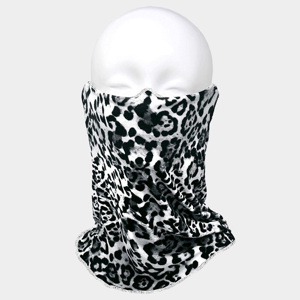 Leopard Print Seamless Face Tube Mask - iBESTEST.com
