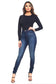 Long Sleeve Open Back Bodysuit (New)