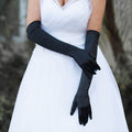 Long Satin Gloves - iBESTEST.com