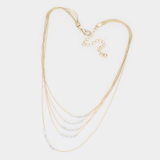 MULTI LAYERED NECKLACE - iBESTEST.com