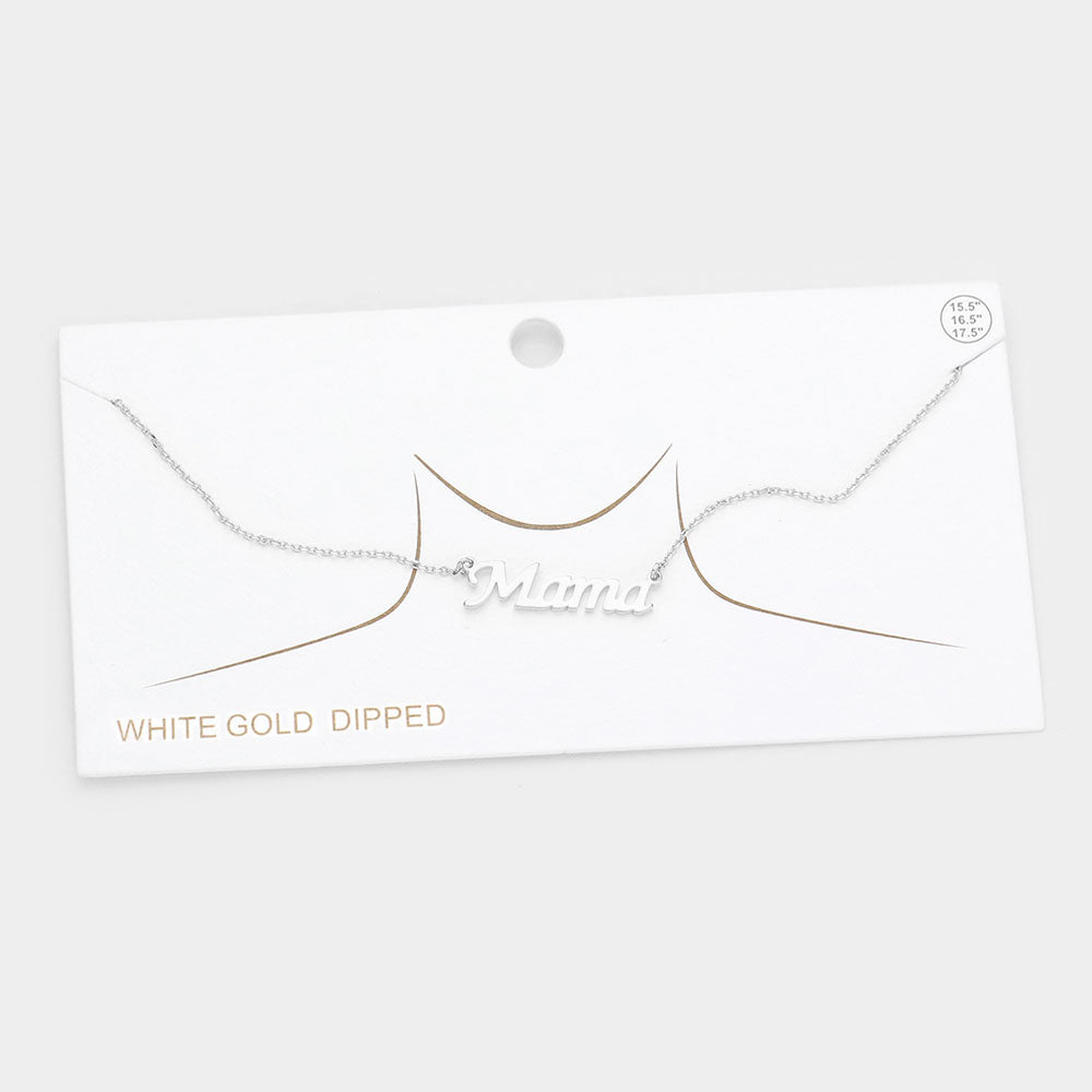 Mama Dainty Necklace - iBESTEST.com