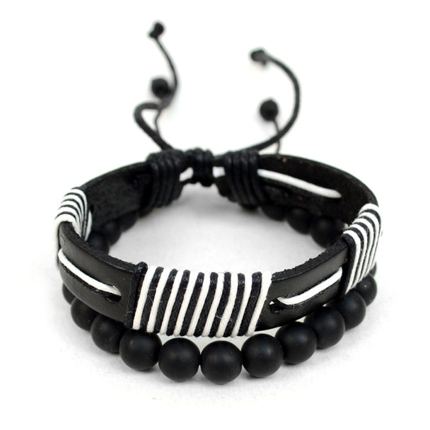 Men's Striped Bracelet - iBESTEST.com