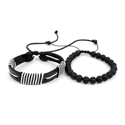 Men's Striped Bracelet - iBESTEST.com