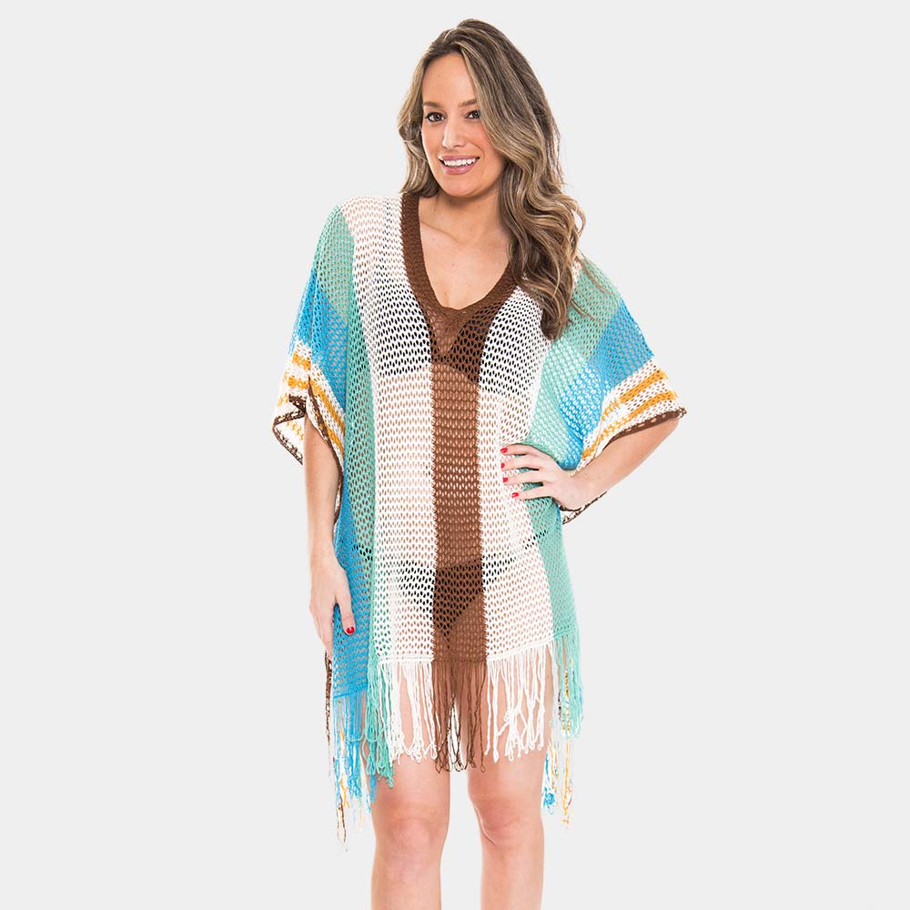 Vibrant Poncho Fringe Cover - iBESTEST.com