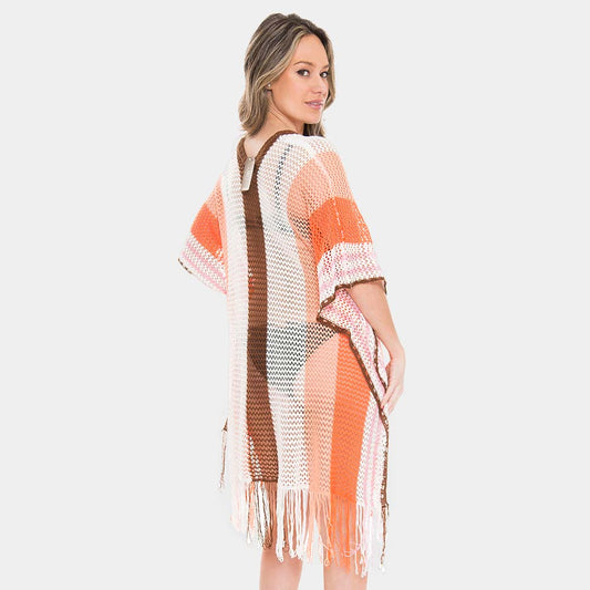 Vibrant Poncho Fringe Cover - iBESTEST.com