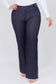 Plus Navy Flare Jeggings