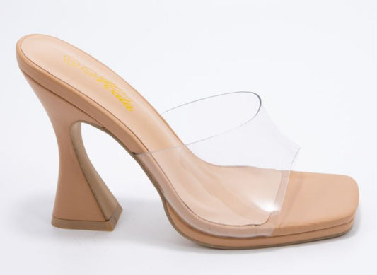 Clear Nude Heels - iBESTEST.com