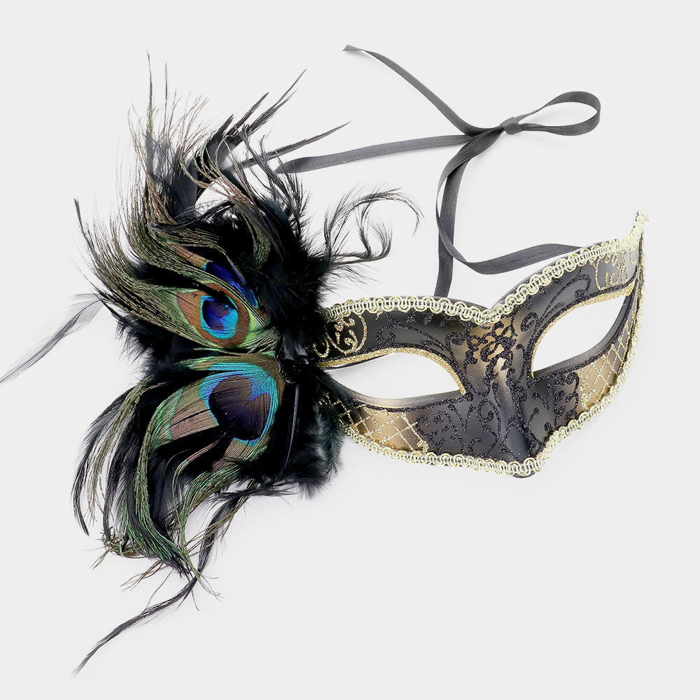 Peacock Masquerade Mask - iBESTEST.com