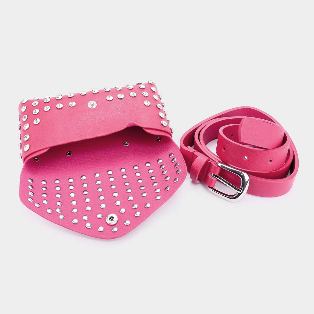 Studded Waist Bag - iBESTEST.com