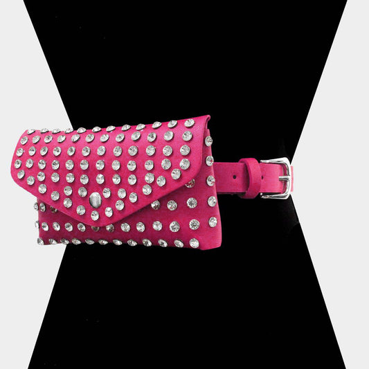 Studded Waist Bag - iBESTEST.com