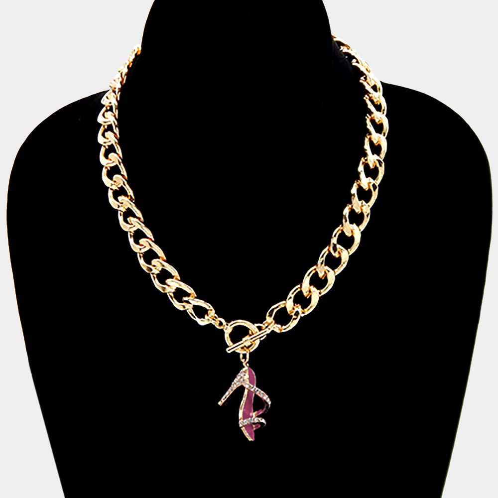 Fashion Shoe Necklace - iBESTEST.com