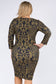 Plus Golden Hourglass Bodycon Dress - iBESTEST.com