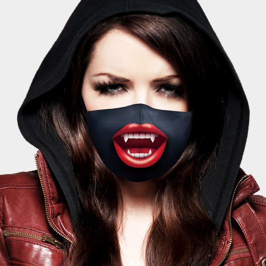 Pop Art Fangs Mask - iBESTEST.com