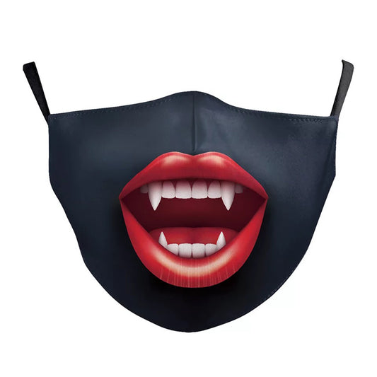 Pop Art Fangs Mask - iBESTEST.com