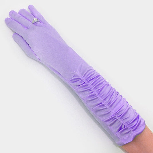 Long Ruffle Gloves - iBESTEST.com