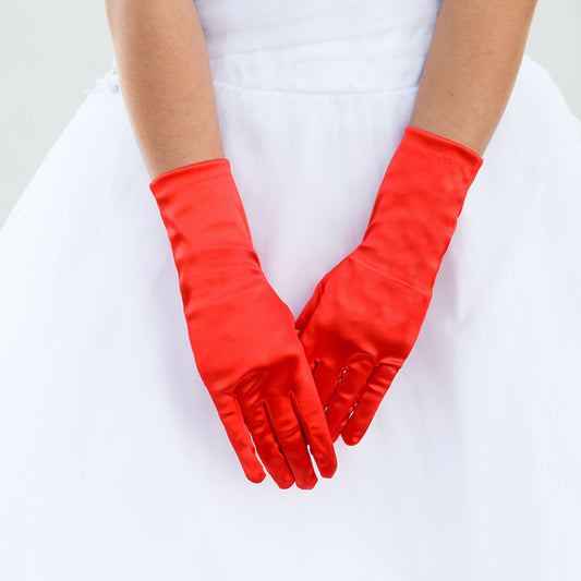 Satin Gloves - iBESTEST.com