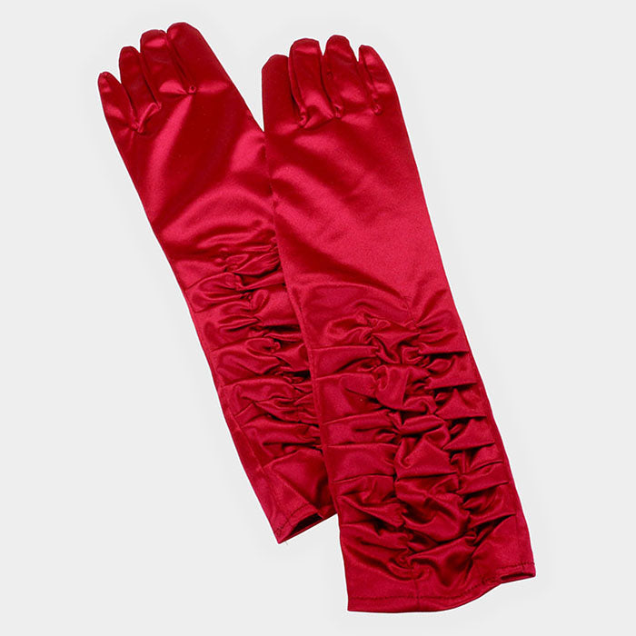 Long Ruffle Gloves - iBESTEST.com