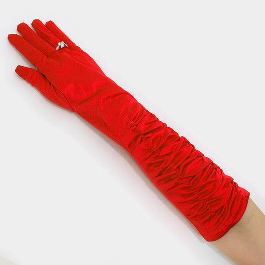 Long Ruffle Gloves - iBESTEST.com