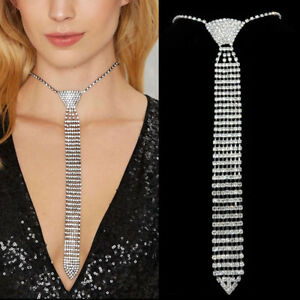 Crystal Tie Necklace - iBESTEST.com