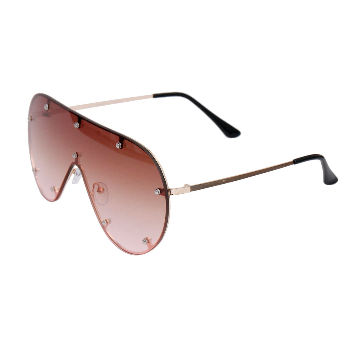 Rimless Gradient Sunglasses - iBESTEST.com