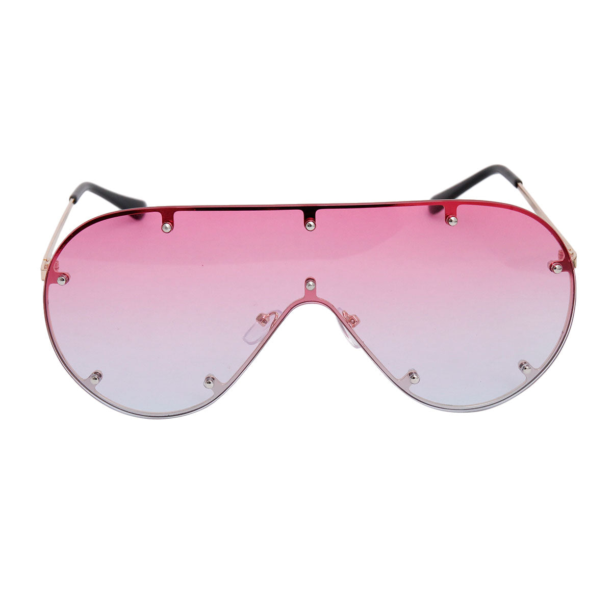 Rimless Gradient Sunglasses - iBESTEST.com