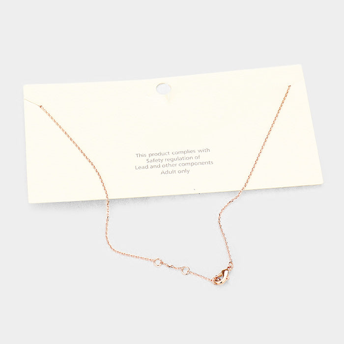 Dainty Engagement Necklace - iBESTEST.com
