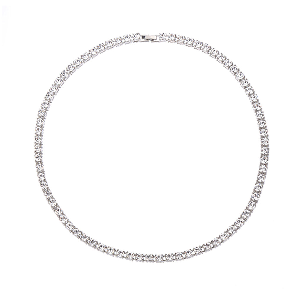 Round Stone Link 18" Necklace (New)