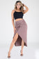 Pink Knotted Skirt - iBESTEST.com
