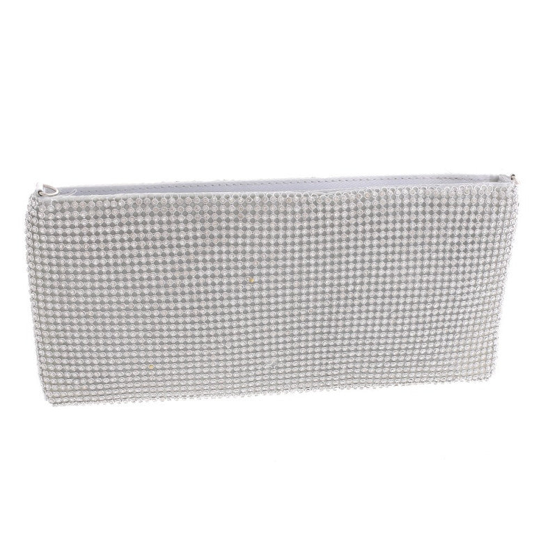 Rhinestone Pouch Clutch
