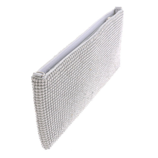 Rhinestone Pouch Clutch
