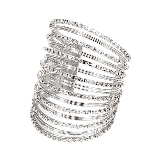 Studded Cuff Bracelet - iBESTEST.com