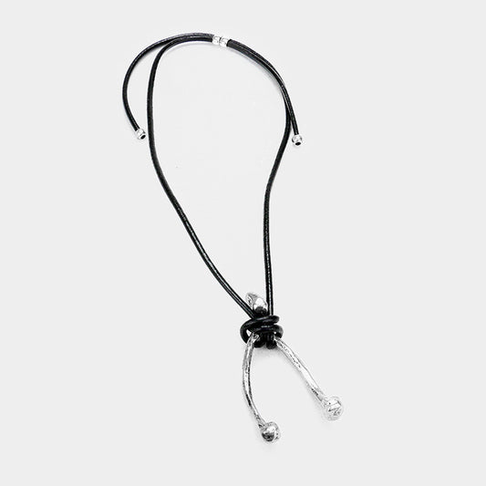 Wishbone Leather Chain - iBESTEST.com