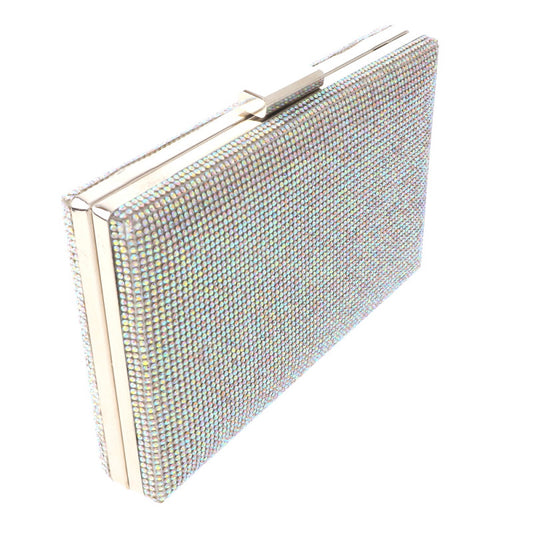 Rhinestone Frame Clutch